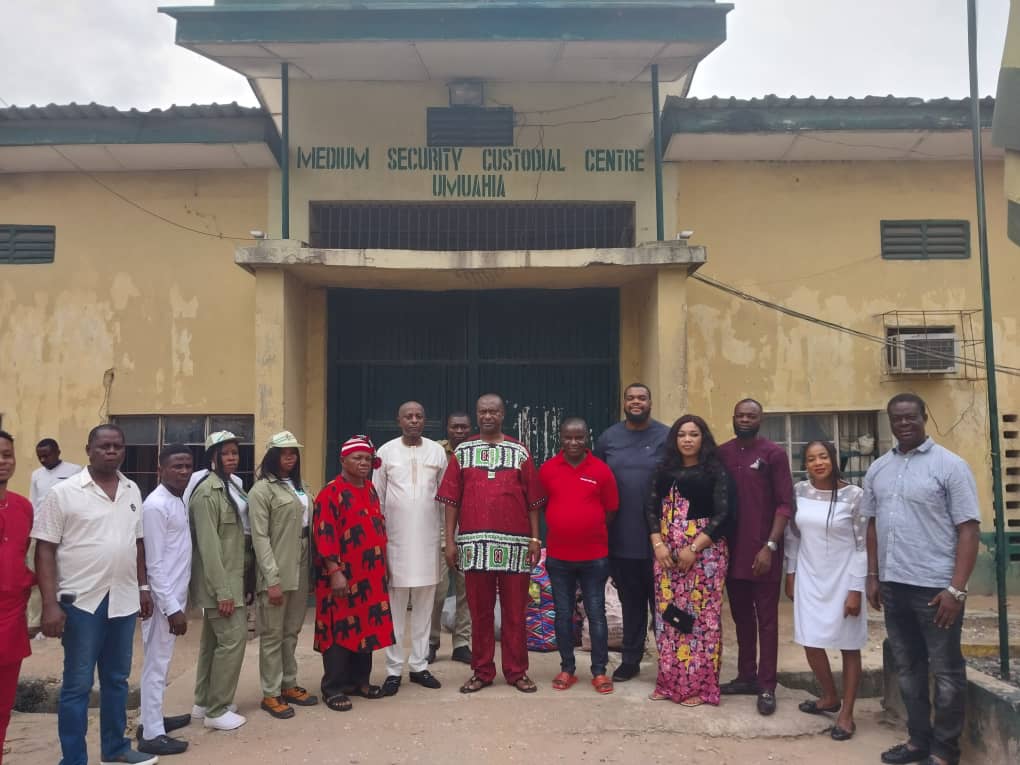 63rd Birthday: Ikoh Celebrates with Afara Inmates, Makes Donations