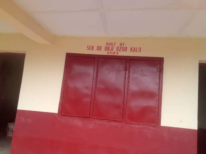 Abia North: Sen Orji Uzor Kalu attracts more Blocks of Classrooms in Ovim, Itumbauzo, Abam Communities