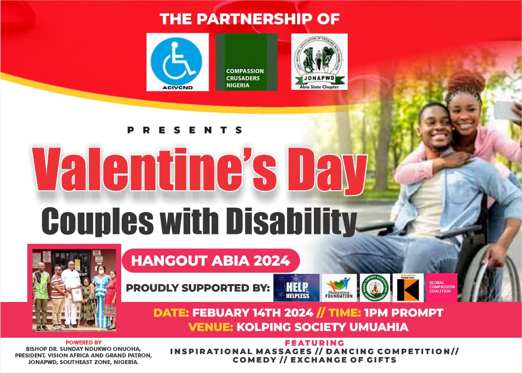 Couples with Disability Hangout Abia 2024
