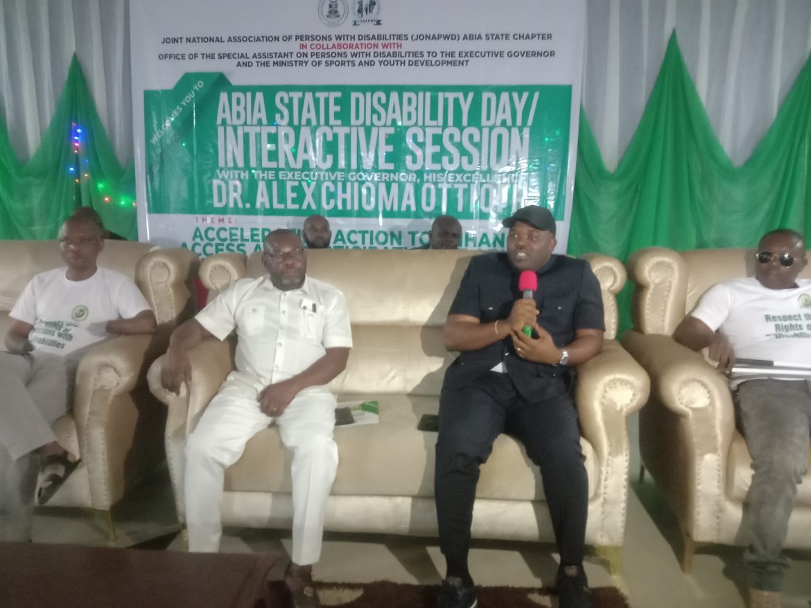 PWDs call for functional commission in Abia…As ABGT promises inclusiveness