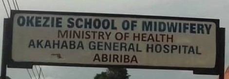 ABSG sacks embattled acting principal of Okezie School of Midwifery Abiriba, as students protest