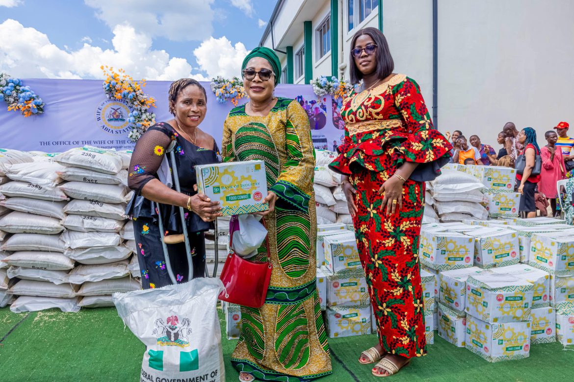 World Food Day: Mrs Otti Distributes Items to Persons with Disabilities.