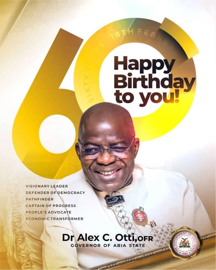 “Dr. Alex Otti at 60: Celebrating a Purposeful Leader.