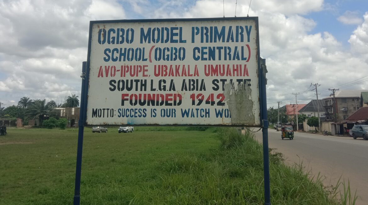 Abia Government Begins Transformation of Ogbo Model Primary School Into Smart School
