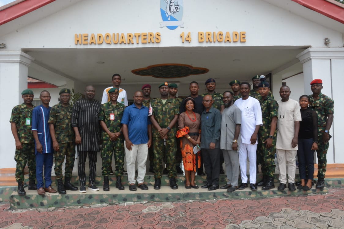 14 Brigade Nigerian Army Reaffirms Commitment to Strong Media Relations as NUJ Pays Courtesy Visit