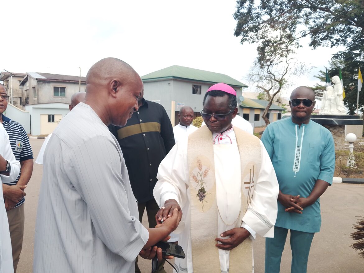 Catholic Diocese Donates First-Ever Street Sweepers to Abia Government to Boost Environmental Cleanliness