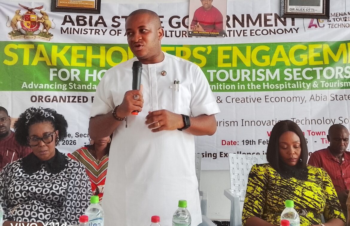 Otti Administration Moves to Standardise Abia Hospitality, Tourism Sector