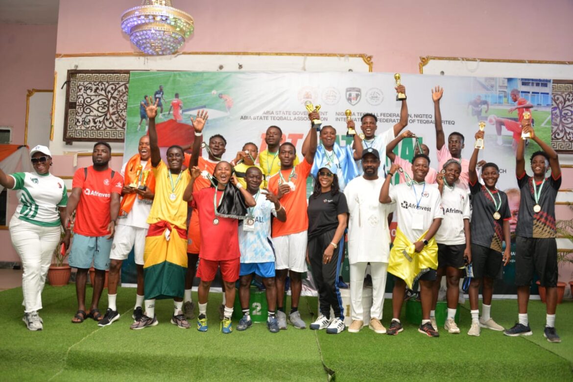 Team Abia Dominates as Maiden National Teqball League “Aba 2026” Concludes