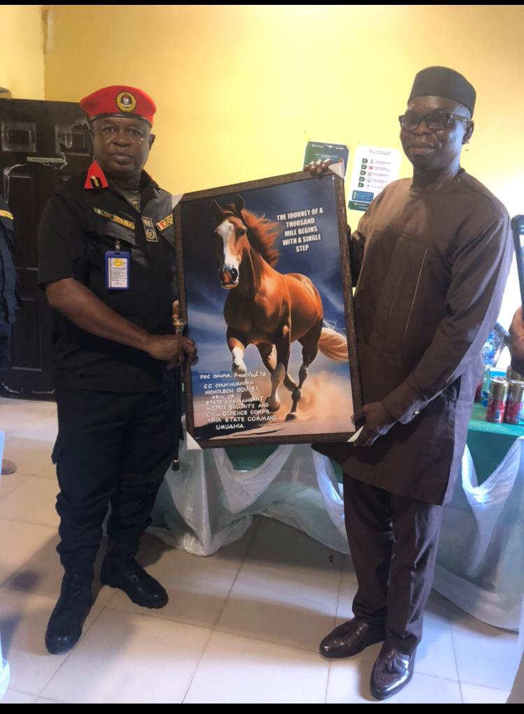 NSCDC Assures Federal Unity Schools in Abia of Improved Security