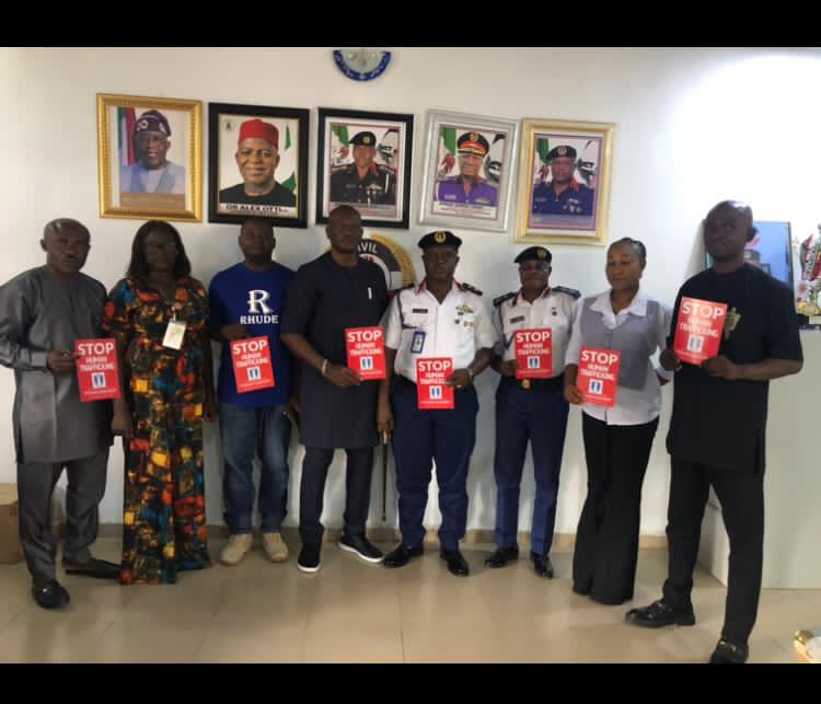 Abia NSCDC, NAPTIP Strengthen Partnership Against Human Trafficking