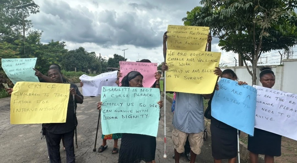 Disability Commission Chairman Assures Justice As PWDs Protest Exclusion In Teacher Recruitment